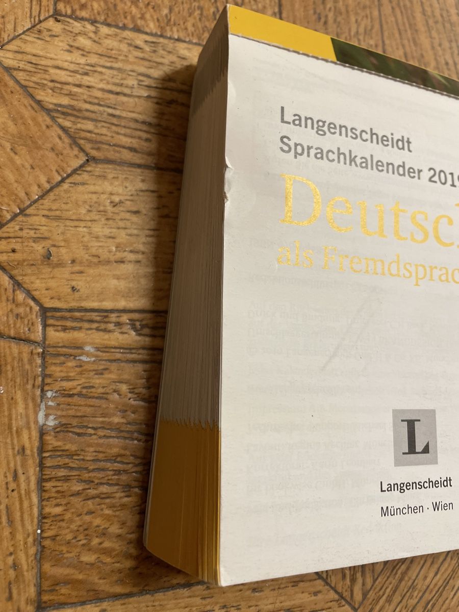 Livres: Langenscheidt Sprachkalender Deutsch 2019 – D'occasion à Biel/Bienne par Bolagol9 1
