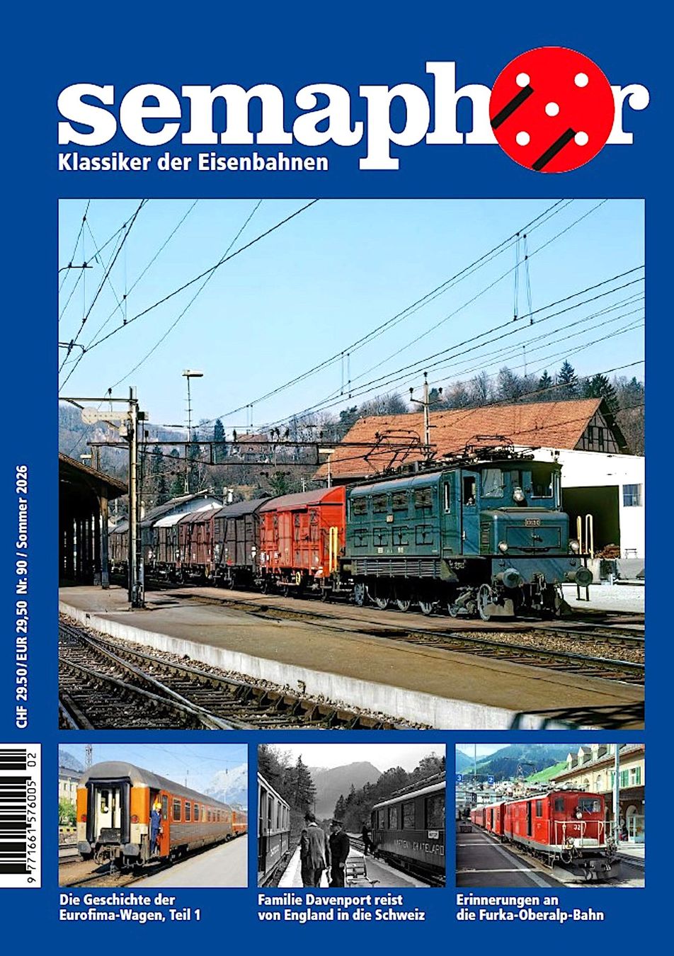 Riviste & Magazine: Zeitschrift Semaphor Nr. 90, Sommer 2026 – Nuovo (secondo la descrizione) da Frauenfeld venduto da Danielpwiedmer