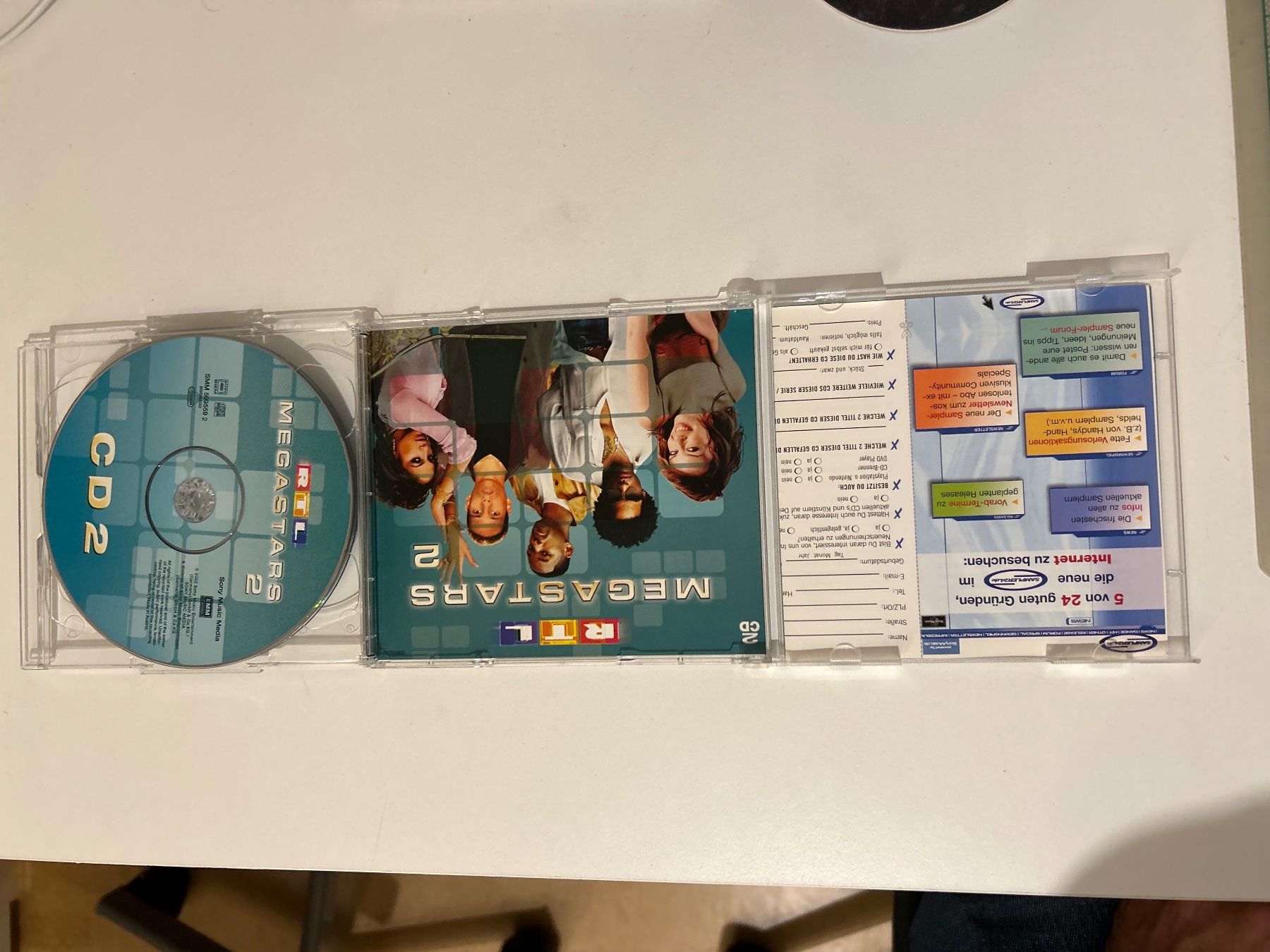 CD: CD- RTL Megastars 2- Doppel CD- Top Zustand – Usato da Guntershausen venduto da Gloominati 2