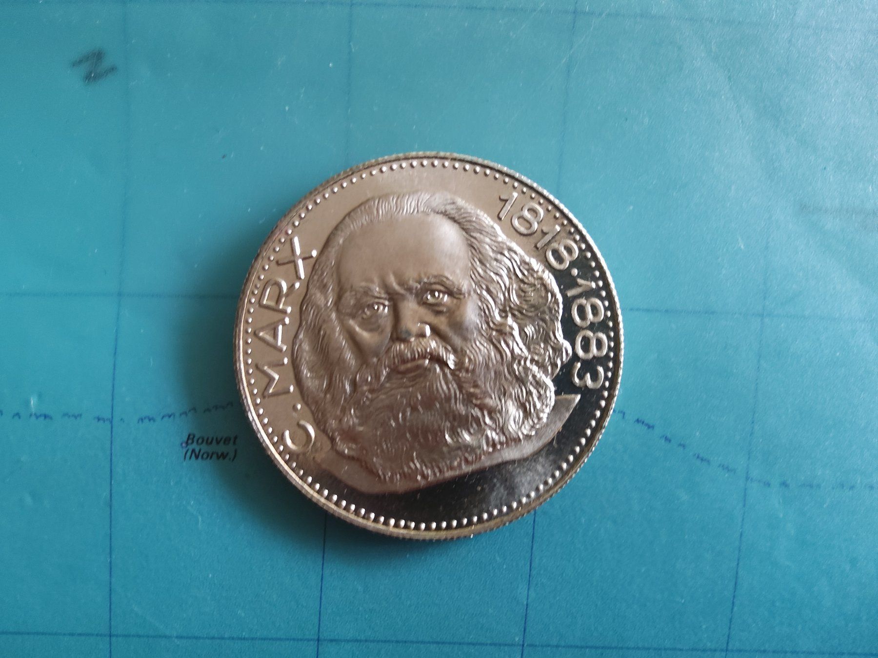 Toutes les monnaies: Karl Marx 1983 – D'occasion à Bischofszell par Joachim-115