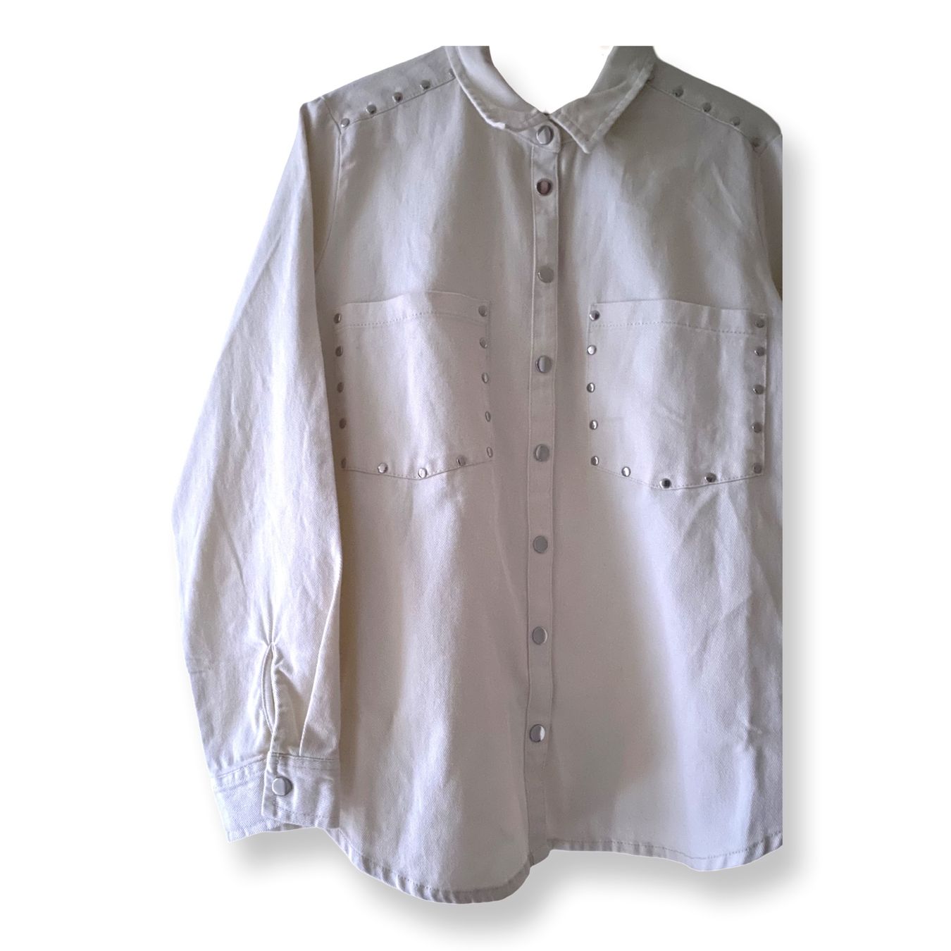 Camicette: WoW Denim Jacke/Bluse von LEFTIES  - neu - – Nuovo (secondo la descrizione) da Jona venduto da vanessasupermarket20 7