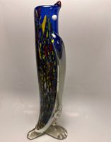 Murano Glas Pinguin Skulptur - Vintage Italien 60er - 30cm