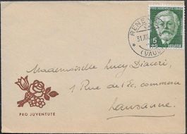 1945 illust. PJ Briefchen o RENENS J113 sauber top ab 1.-