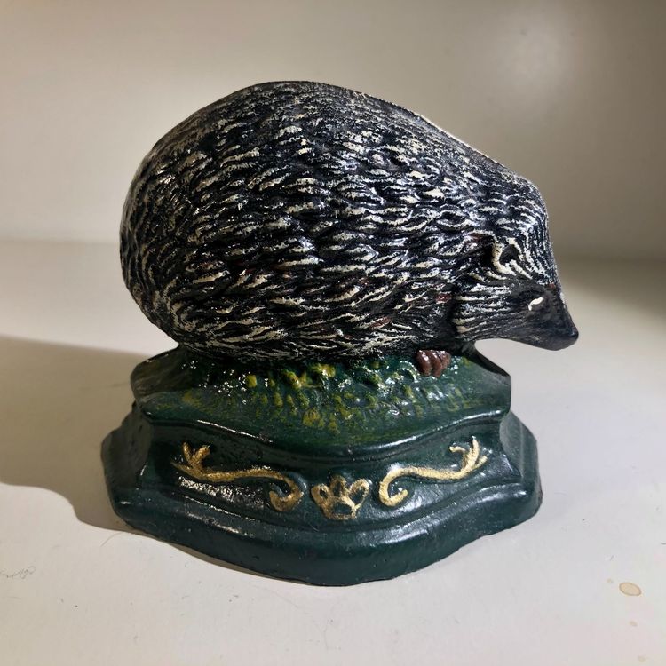 Cale porte hérisson en métal peint Kaufen auf Ricardo