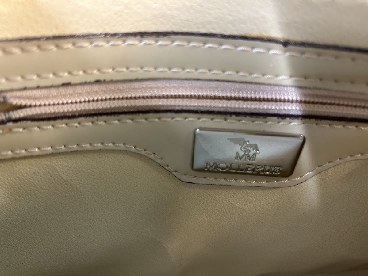 Borse da donna: Mollerus Tasche Lackleder beige – Usato da Köniz venduto da mimi612 2