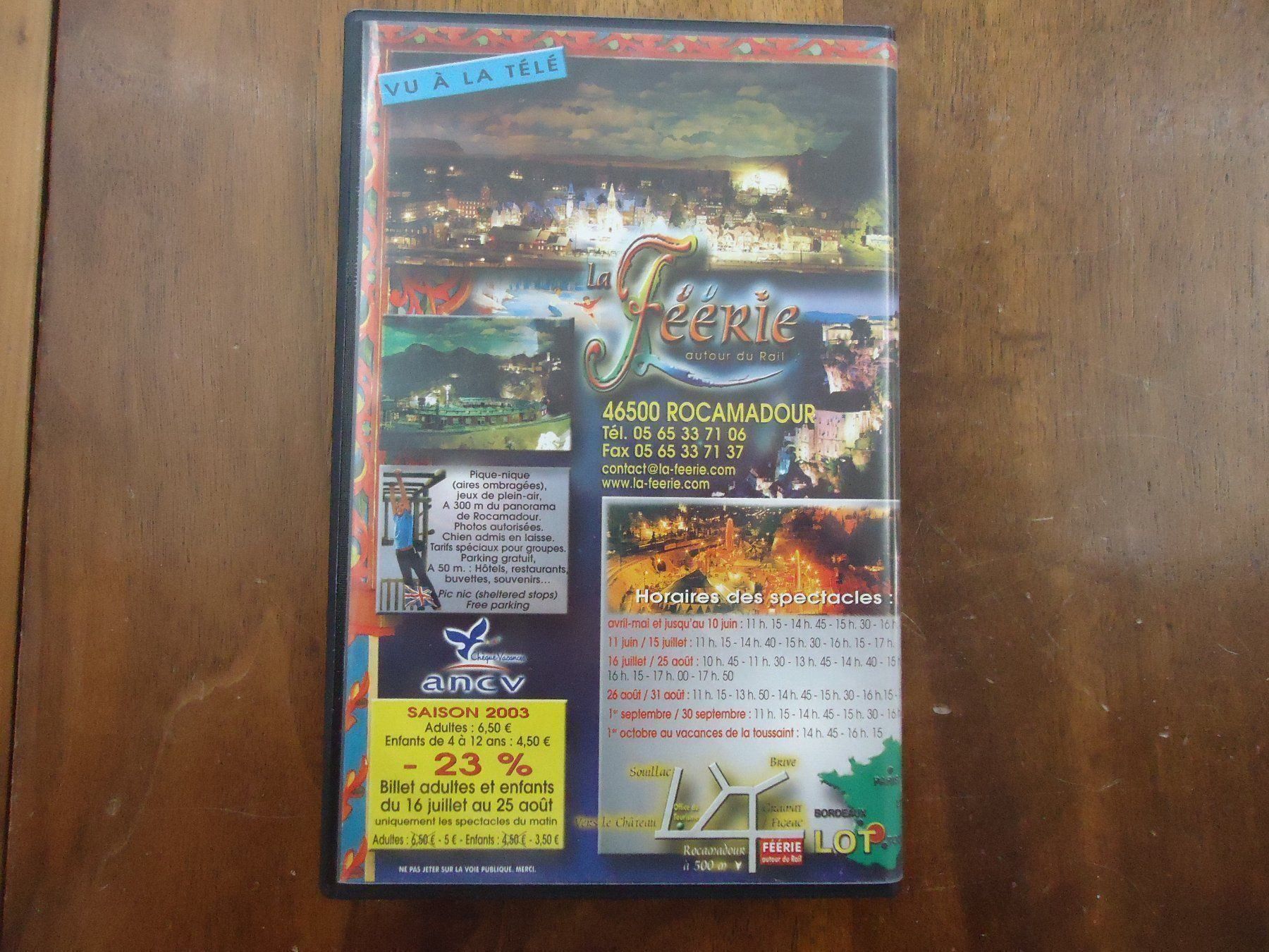 Tutti i VHS: Cassette VHS - Féérie du rail Rocamadour – Usato da Vessy venduto da mafabe 1