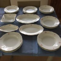 Dinner Porzellan Art Deco 6 Personen