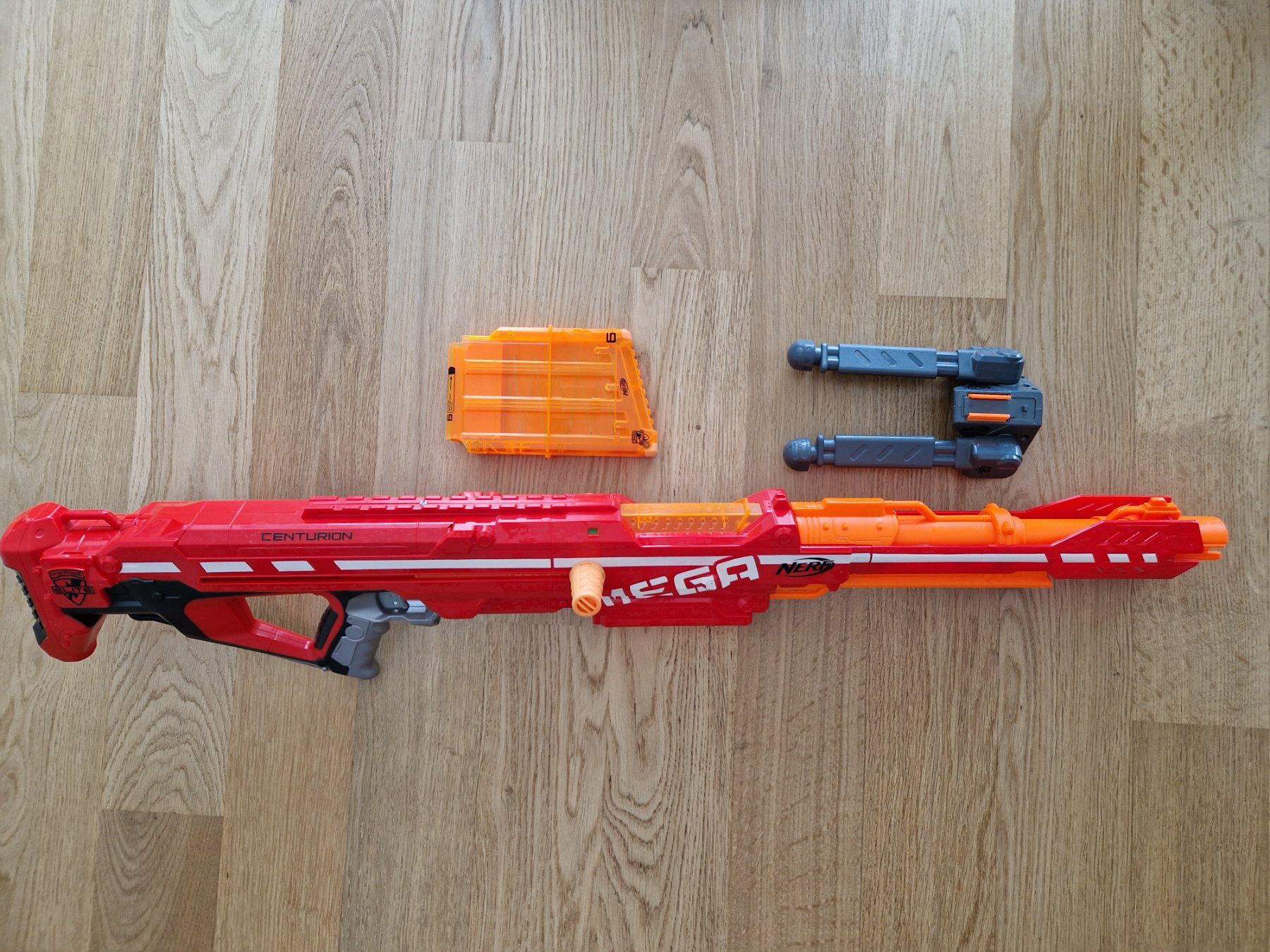 Nerf Giocattoli: Nerf N-Strike Mega Centurion Sniper mit Zweibein – Usato da Baden venduto da Bib3 1