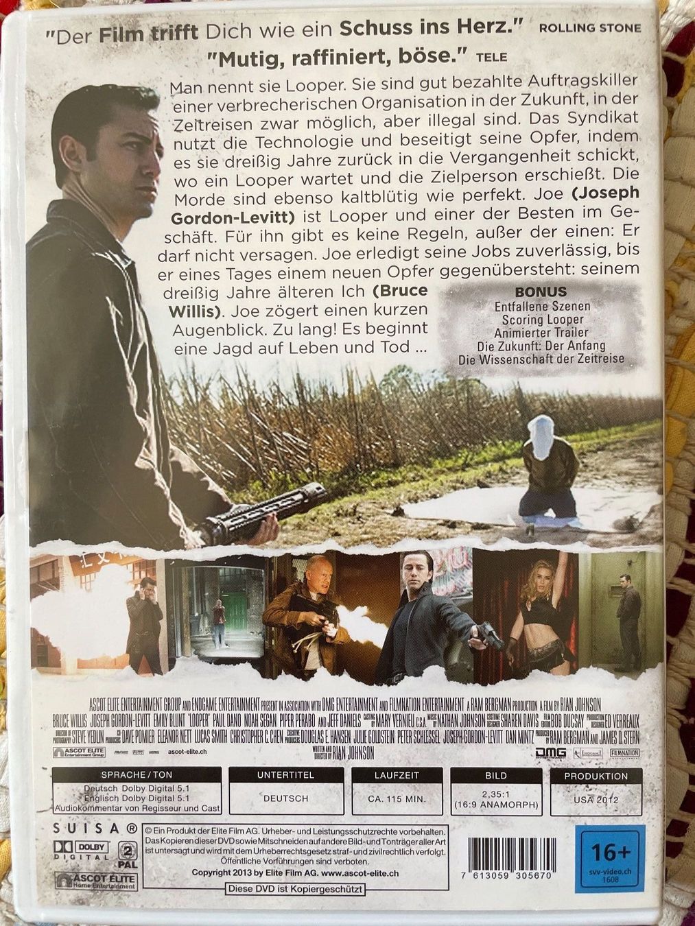 Alle DVDs: [DVD] Looper (2012) – Gebraucht aus Frasnacht von GracyStore 1