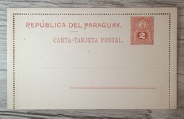 TR48 Carte Postale + Timbre Paraguay 19xx