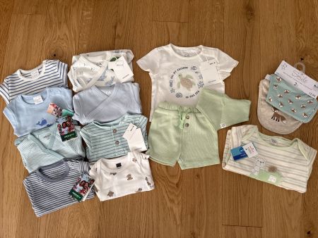 NEU! Newborn Sommer-Kleider Set  Gr.50-56