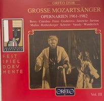 Grosse Mozartsänger - Opernarien 1961 - 1982