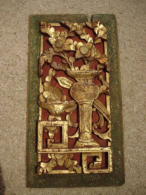 Sculture & Statue: ANTIKES HOLZRELIEF AUS CHINA – Usato da Niederweningen venduto da tsnuk333