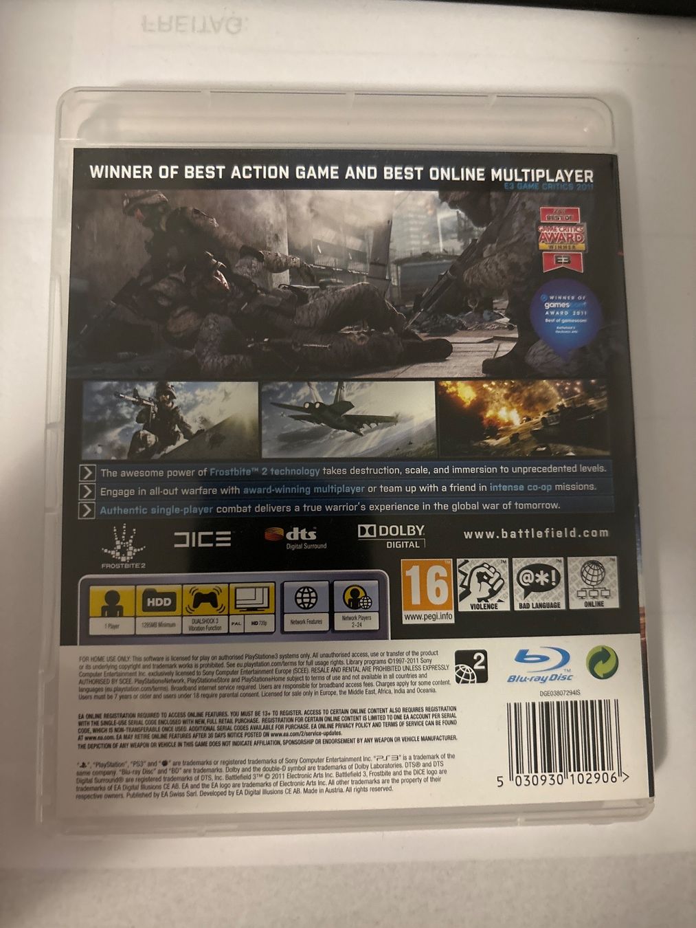 Giochi: Battlefield 3 - PS3 – Usato da Seuzach venduto da SawyerKingwood 1