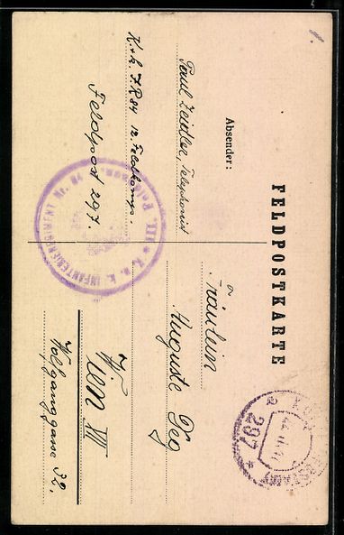 Cartes postales: Handgemalt: Heldengräber gefallener Sol – D'occasion à Berlin par bartko-reher 1
