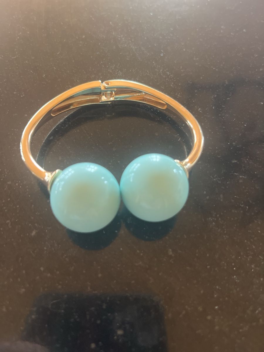 Bracciali & Braccialetti: Armreif mit grossen Türkis Kugel – Nuovo e nell'imballaggio originale da Saanen venduto da SoniaMichaela 3