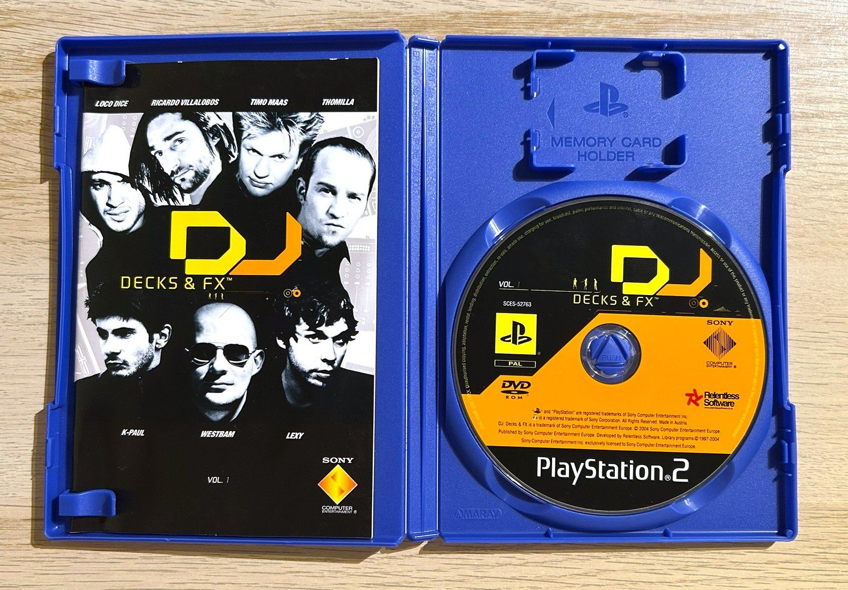 Sony Giochi: DJ Decks & FX Vol. 1 PS2 – Usato da St. Gallen venduto da Alpine.Arcade 2
