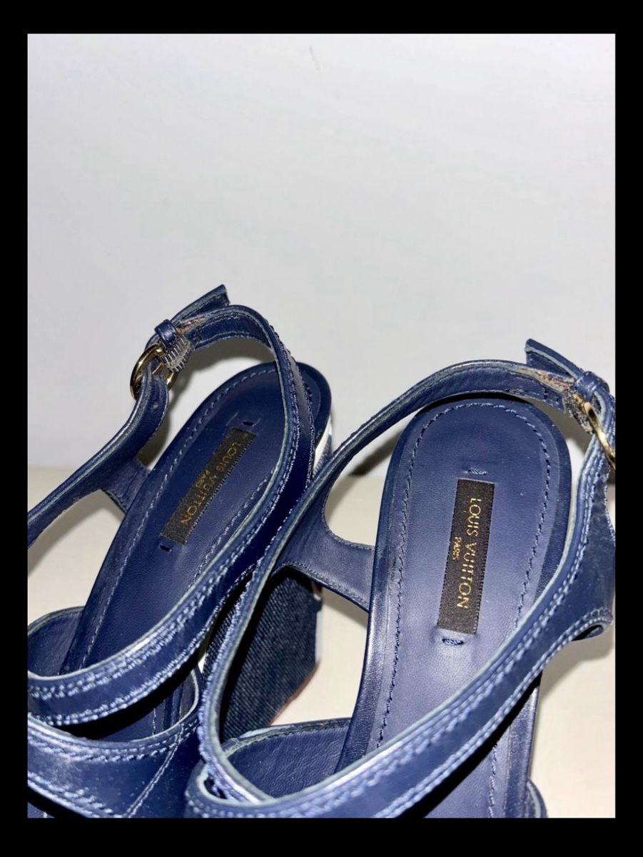 Louis Vuitton Scarpe da donna: Louis Vuitton Wedge-Sandalen 36.5 – Usato da Bern venduto da laila07 3