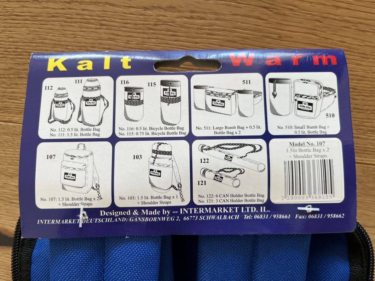 Borse: Bottle Bag Kühltasche – Nuovo e nell'imballaggio originale da Sörenberg venduto da LKE 3