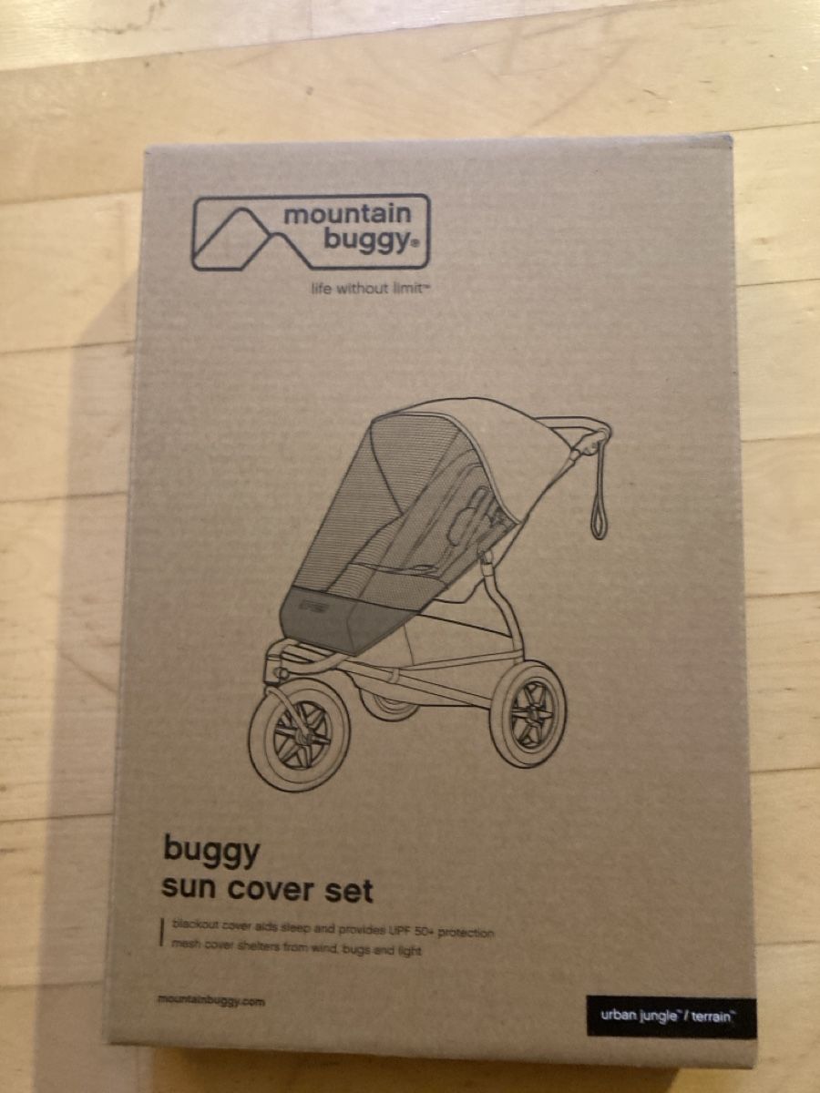 Mountain Buggy Poussette: Mountain Buggy Sonnenschutz / Sun Cover Set – Neuf avec emballage d'origine à Zürich par sim_2lb8