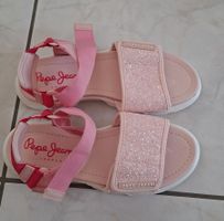 Sandales Pepe Jeans rose paillettes taille 37