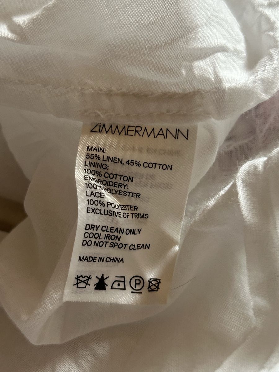 Zimmermann Vestiti: Zimmermann Embroidery Midi Dress – Usato da St.Josefen venduto da lop_lh8d 4