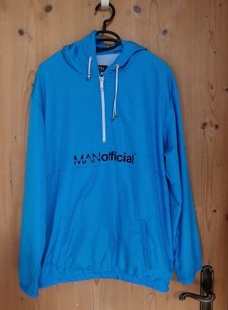 Leichte Herren Jacke blau MAN boohoo M
