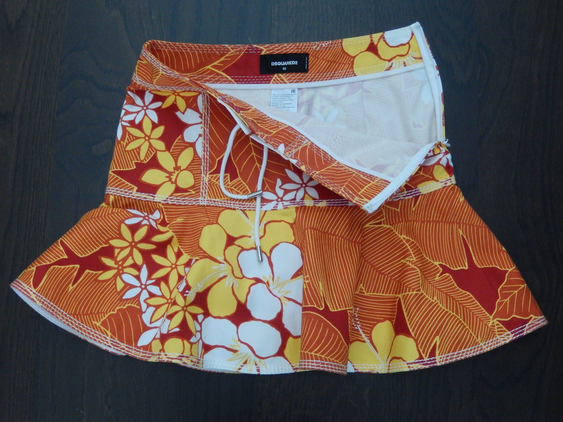 Dsquared2 Gonne: Orig. DSQUARED  Minirock m. Print Gr. 36 – Usato da Tuggen venduto da vivira 8