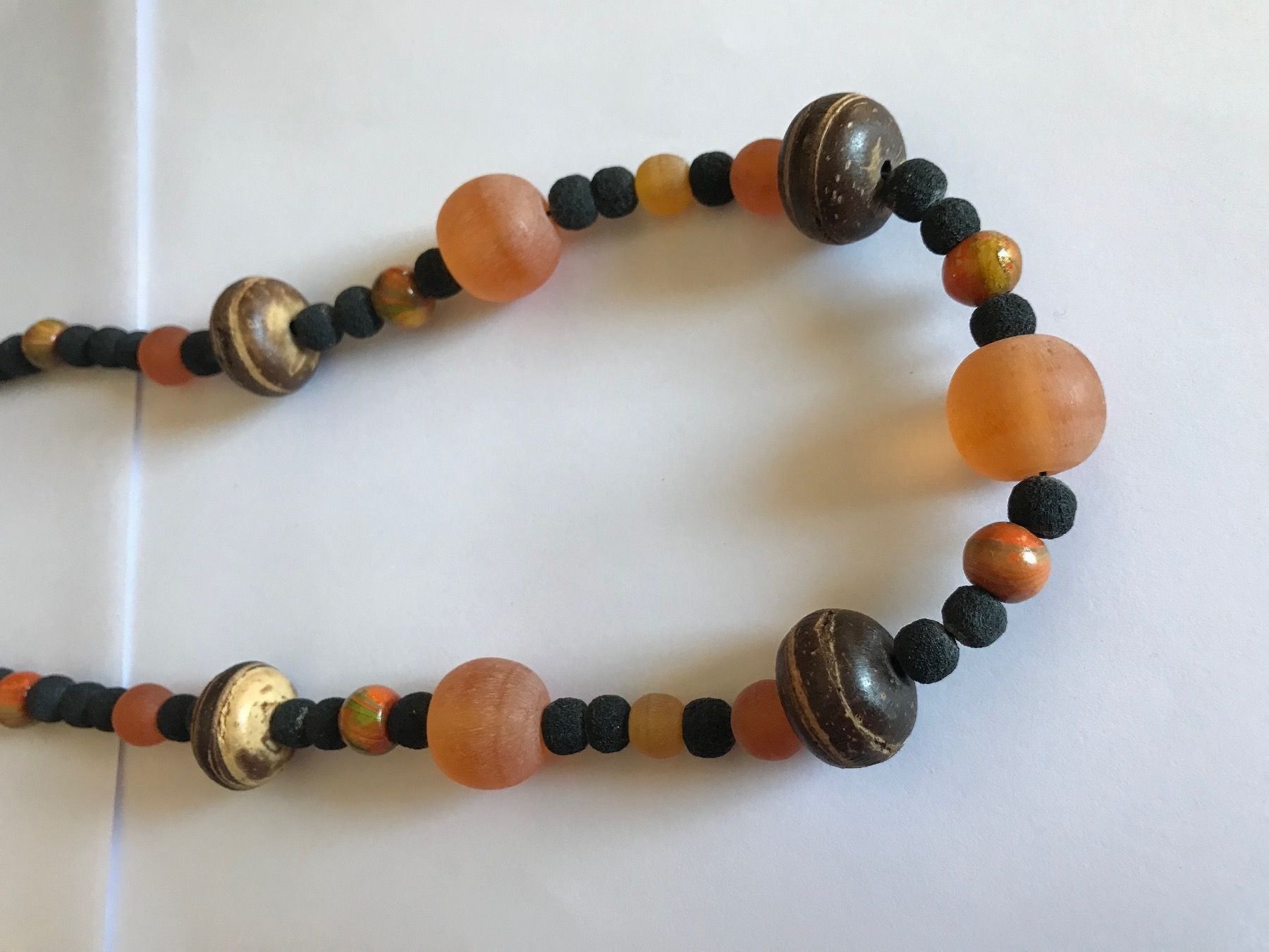Catenine: Collier artisanal en pierre de lave – Usato da Grimisuat venduto da eliseba88 6