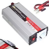 06149 - Spannungswandler 12V USB 600W / 1200W 1 Stecker