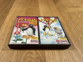 2 Pingu Hörspiel-Kassetten "im Paradies" und "de Entdecker"