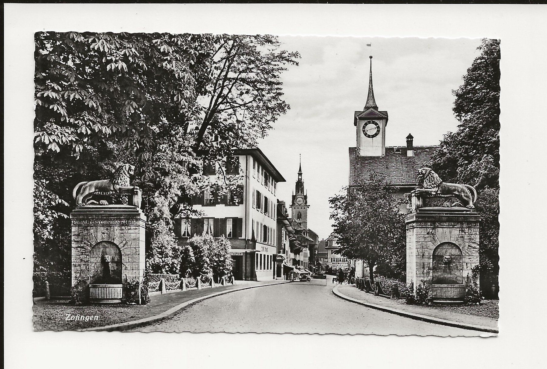 Cartoline postali: AK 1955 Zofingen AG – Usato da Greifensee venduto da 315WDO