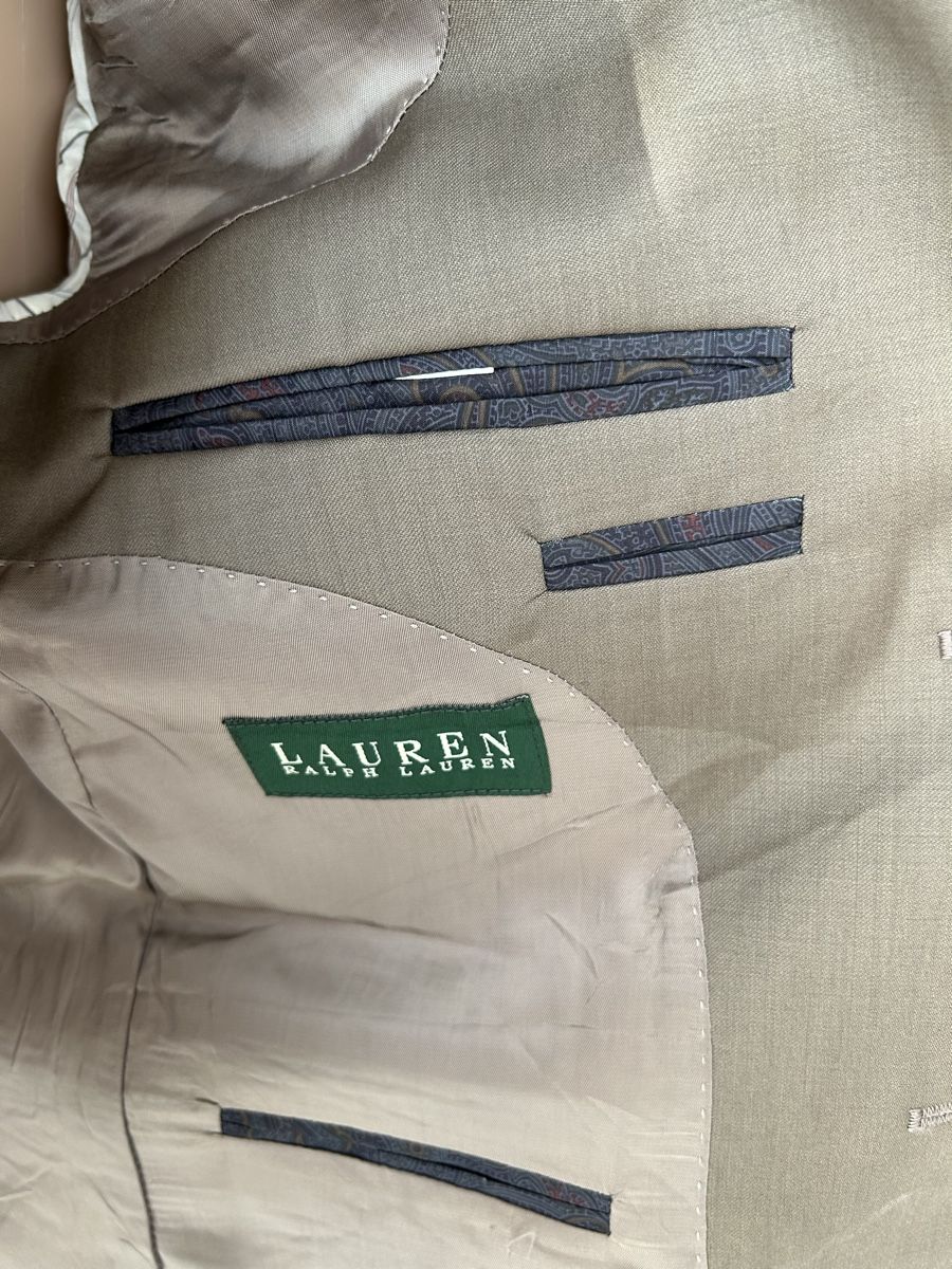 Ralph Lauren Giacche: Spring Suit Jacket - Khaki - Ralph Lauren, Size M – Nuovo (secondo la descrizione) da Saland venduto da ele_vc96 7