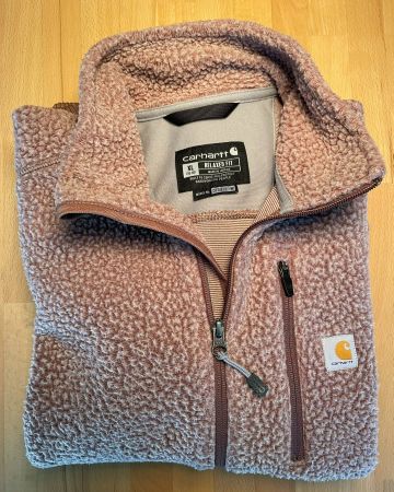 Carhartt Sherpa Jacket Woman Nutmeg Heather Gr. XL