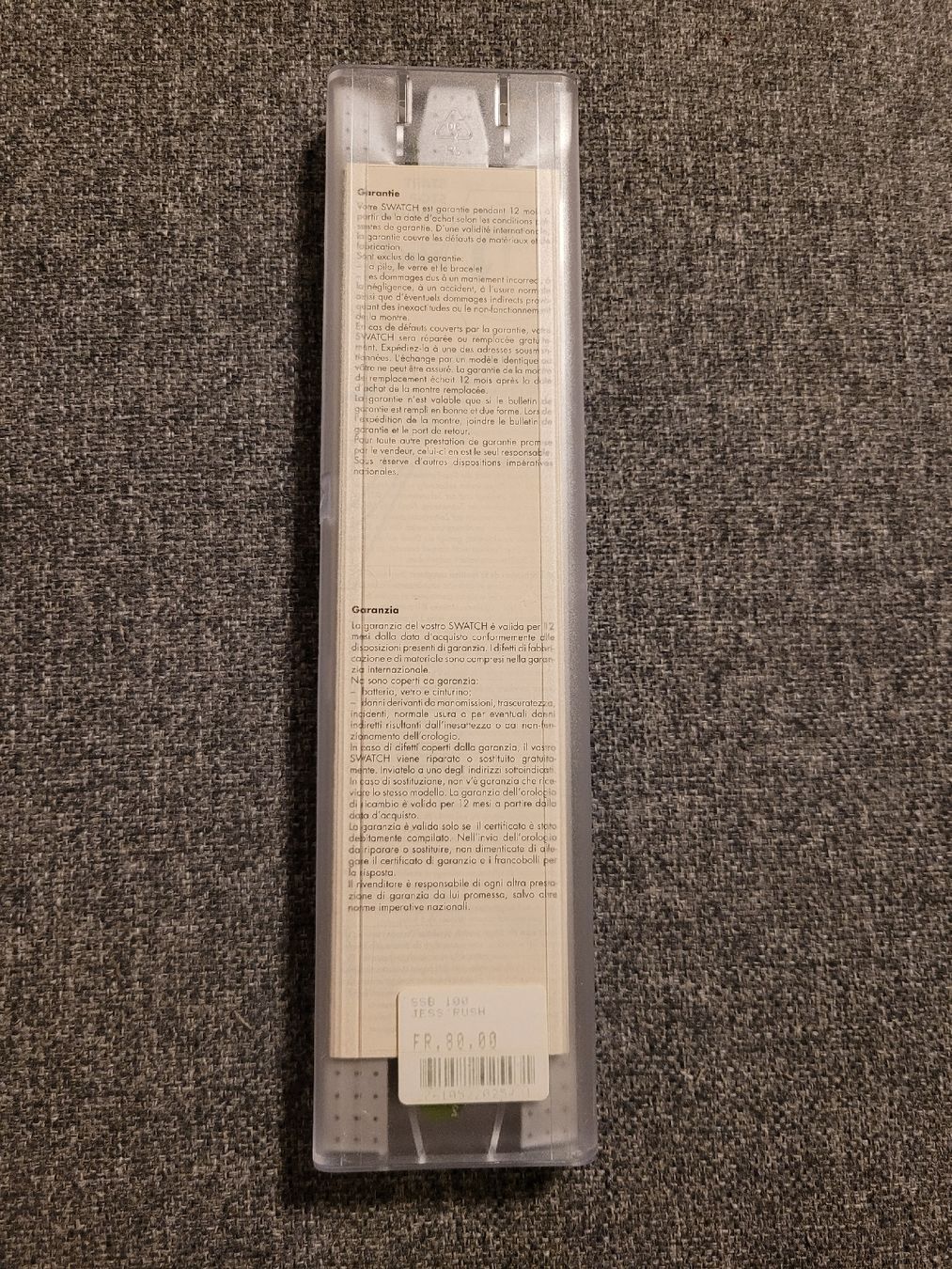 Swatch Orologi: Swatch Uhr SSB 100 Originalverpackt – Nuovo e nell'imballaggio originale da Schmerikon venduto da 7855 1