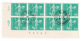 Soldaten Briefmarke** 2 verschiedene Stempel