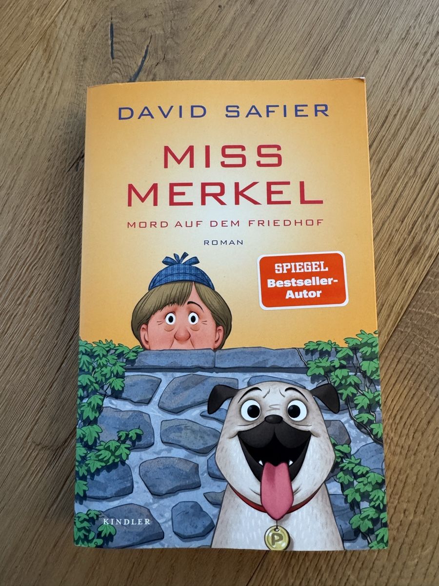 Buch Roman David Safier „Miss Merkel Mord auf dem Friedhof“