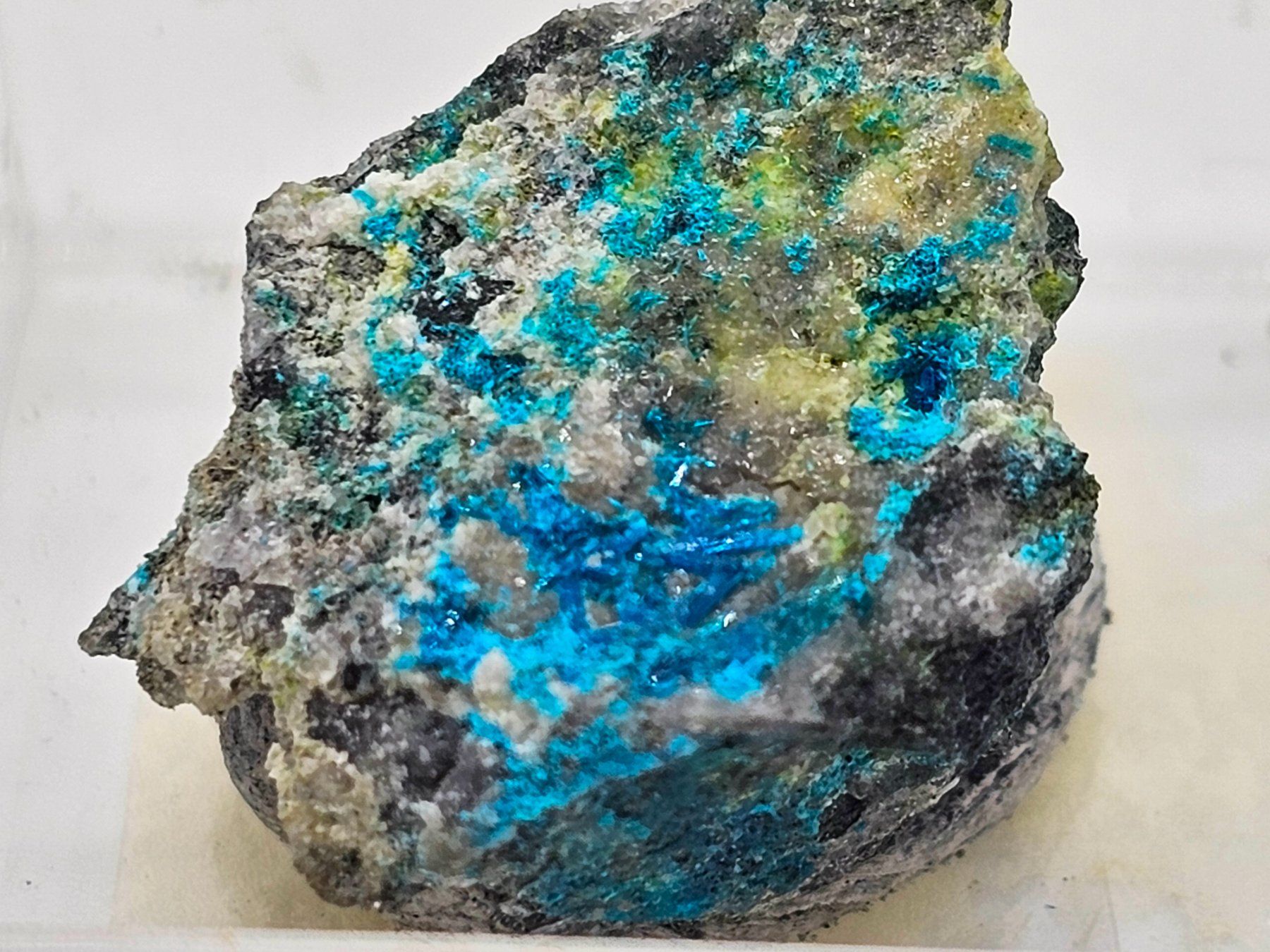 Minerali & Pietre curative: RaRe Caledonite, Anniviers, Sierre, Valais - Caledonit – Usato da Figino venduto da minshop 3