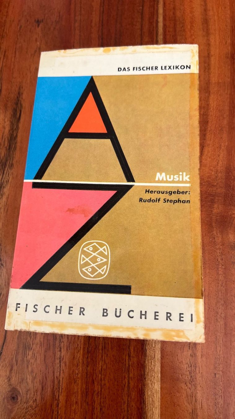 Bücher: Fischer Lexikon Musik 1959 – Gebraucht aus Schübelbach von Dolly990_2