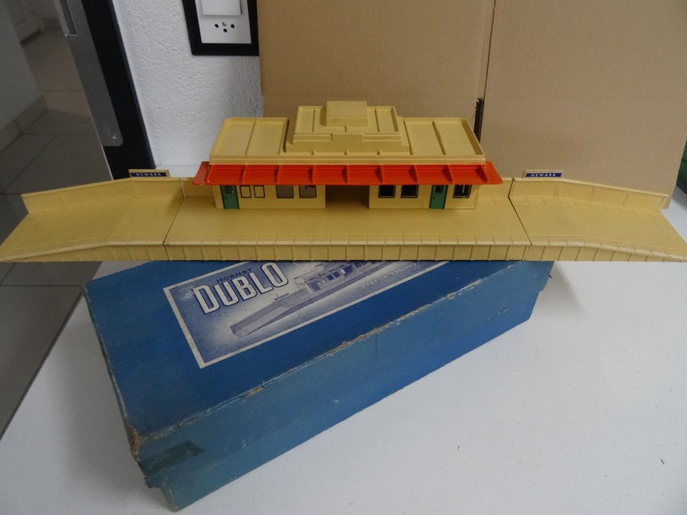 Passage à Niveau Hornby Dublo – Métal, 15x13 Cm, Pour Meccano, Années 60, Bon état