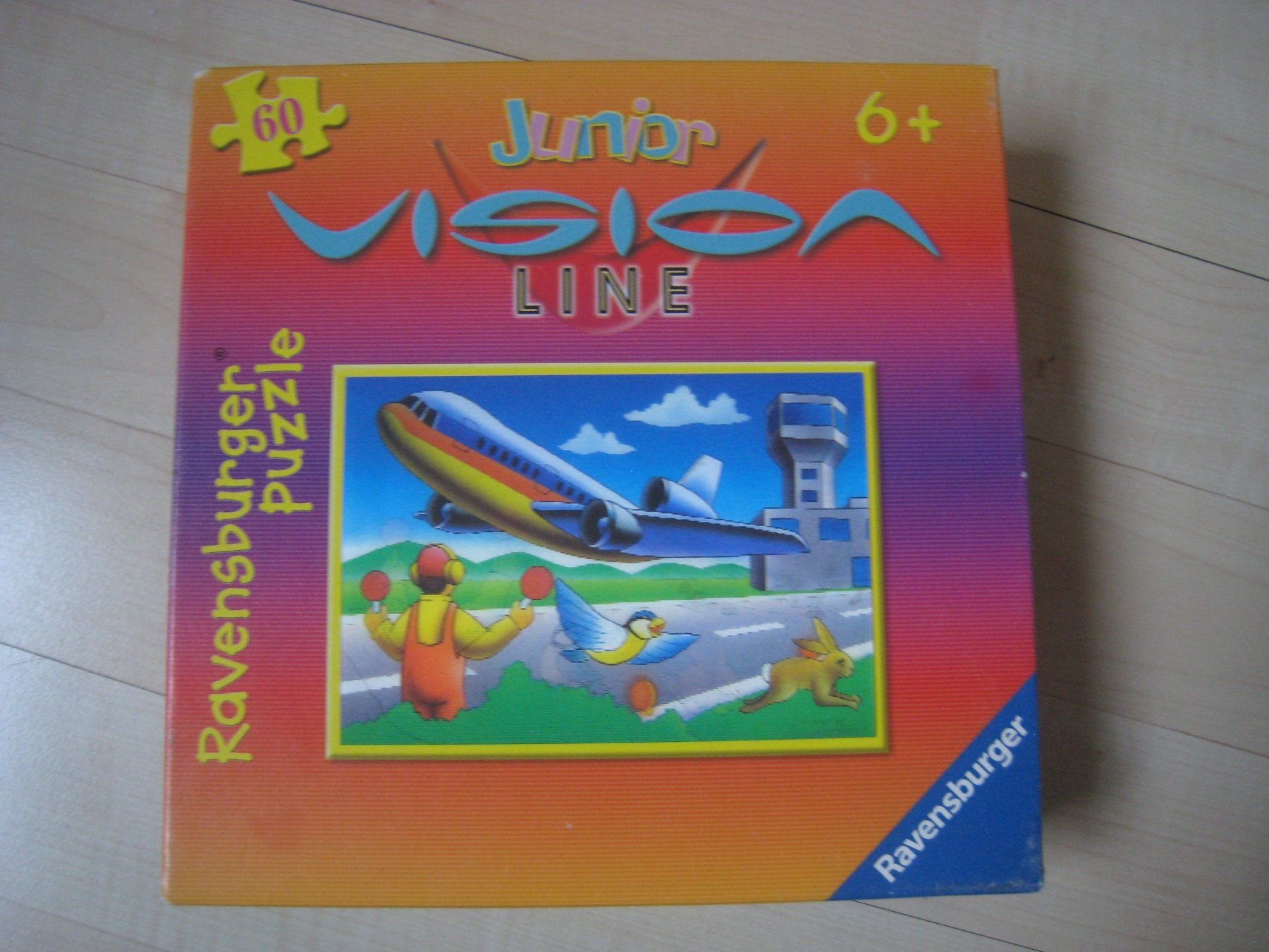 Ravensburger Puzzles: 60 Puzzle  Startendes Flugzeug  Junior Vision Line Hologramm – Gebraucht aus Dättlikon von Mamakuga 4