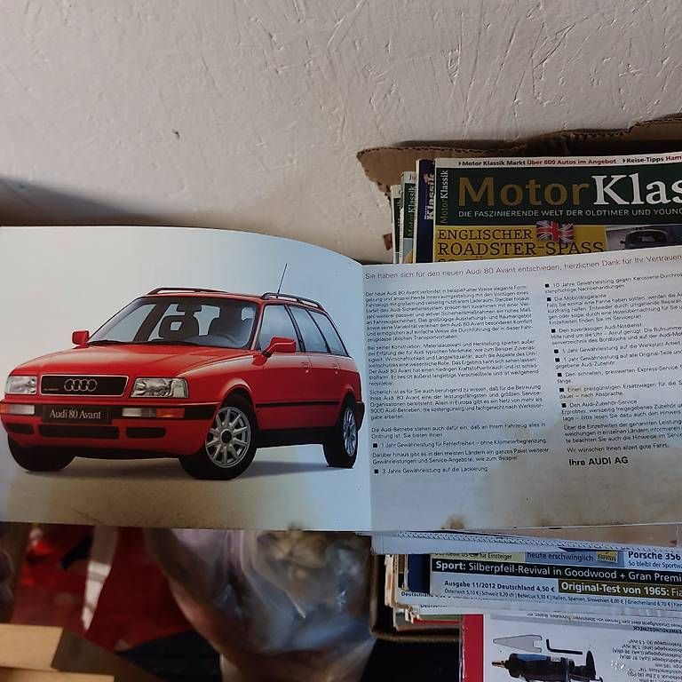 Audi Documenti: Betriebsanleitung Audi 80 Avant B4 – Usato da Bülach venduto da Hakenbusch 1