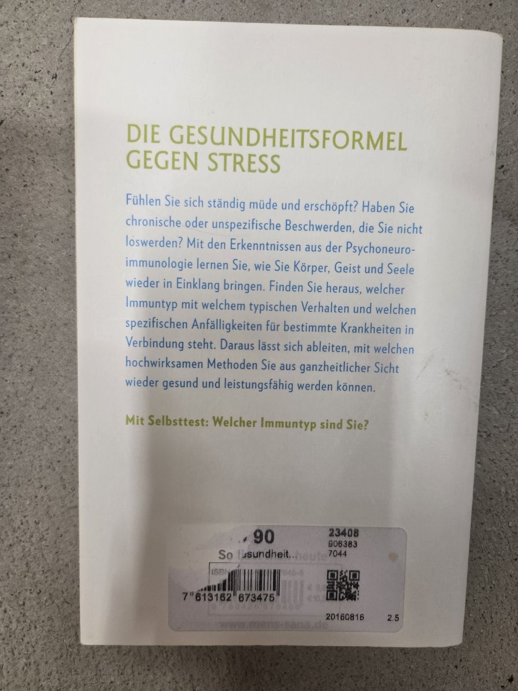 Libri: Psyche gesundes Immunsystem  – Usato da Malters venduto da marmot85 1
