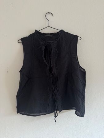 Transparent Spitze Bluse, Zara, Gr. M