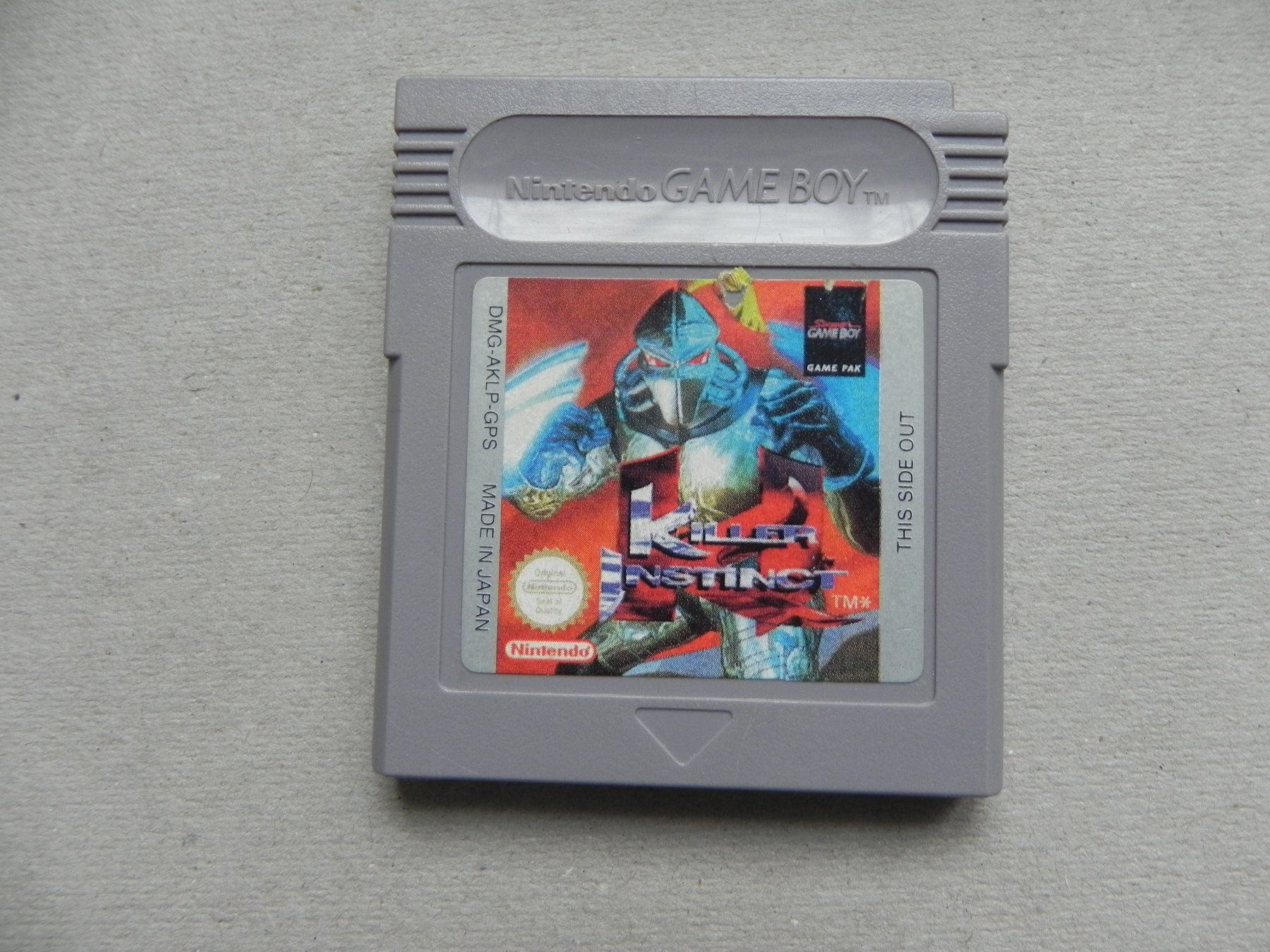 Nintendo Spiele: Nintendo Gameboy Game Boy Action Spiel Killer Instinct – Gebraucht aus Siebnen von krimsie