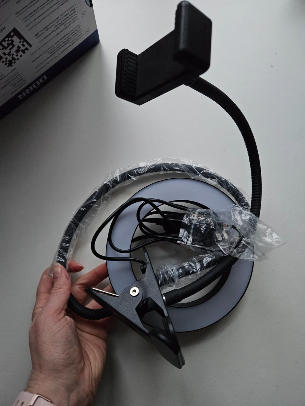 Lampen: LED Selfie Ringlicht, mit Klammer montierbar – Gebraucht aus Schaffhausen von sabrina915 3