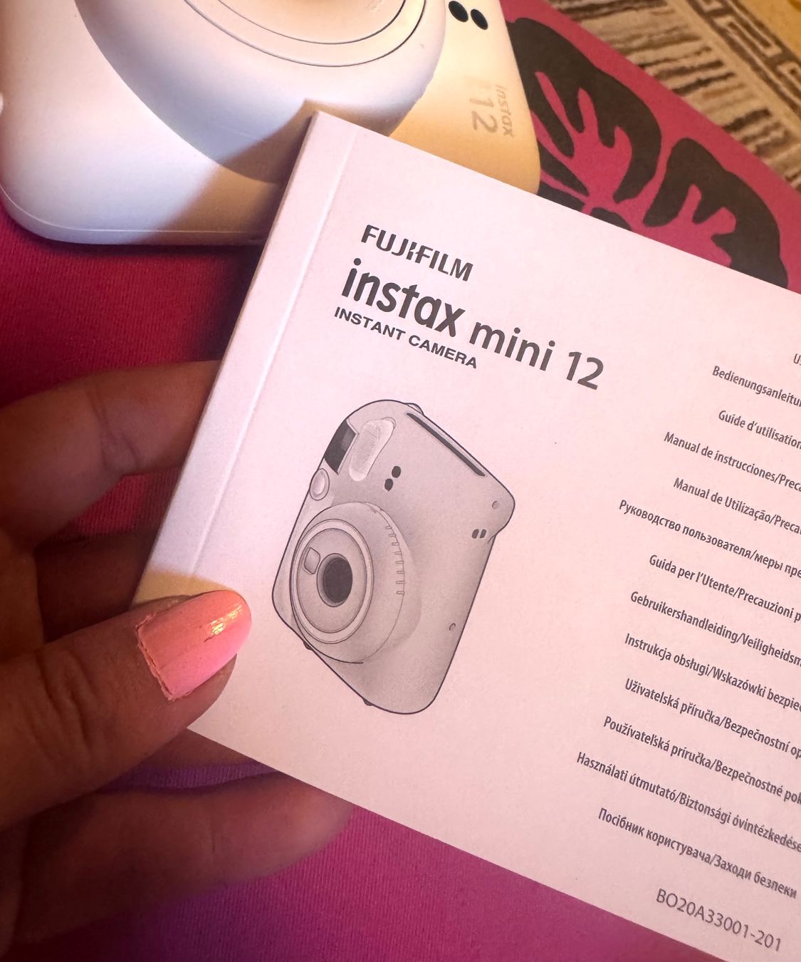 Fujifilm Appareil photo: Fujifilm Instax Mini 12 Clay White neu – D'occasion à Schwellbrunn par Magdalena888 8