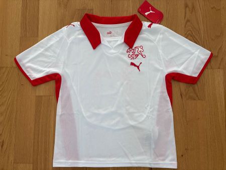 ORIGINAL SCHWEIZ NATI TRIKOT 2008/10 KIDS 140 GRATIS VERSAND