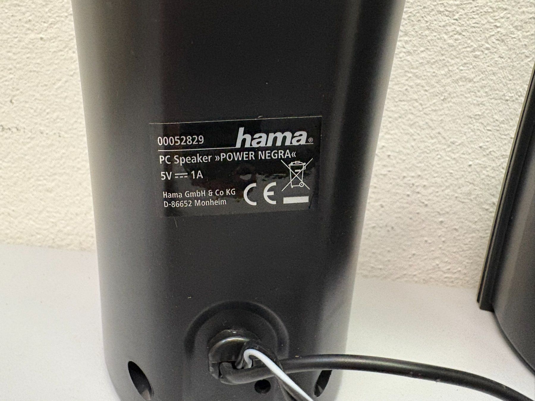 Hama Lautsprecher: Hama Negra Power PC-Lautsprecher – Neu (gemäss Beschreibung) aus Hochdorf von av-electronics 5