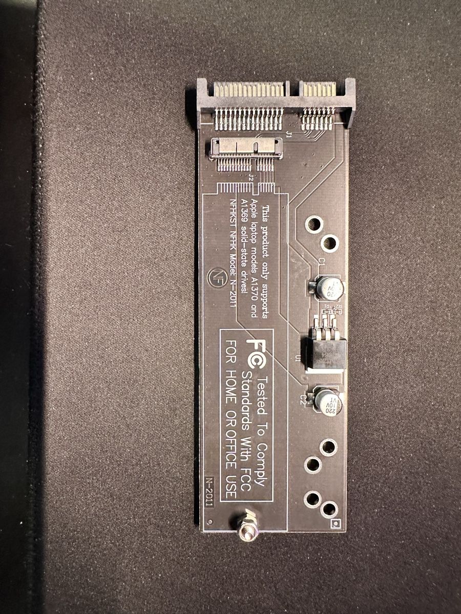 Unità & Adattatore: 12+6 Pin SSD HDD to SATA Hard Drive Replacement Adapter  – Usato da Bern venduto da bohdan_m